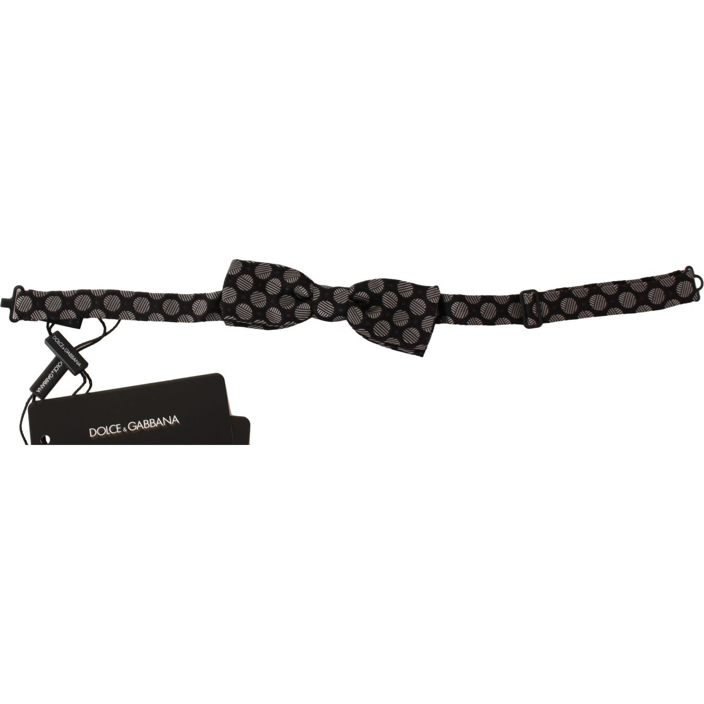 Dolce & Gabbana Elegant Polka Dot Silk Bow Tie Bow Tie brown-silk-polka-dot-jacquard-men-bow-tie-papillon IMG_9432-scaled-e6fb798f-d1e.jpg
