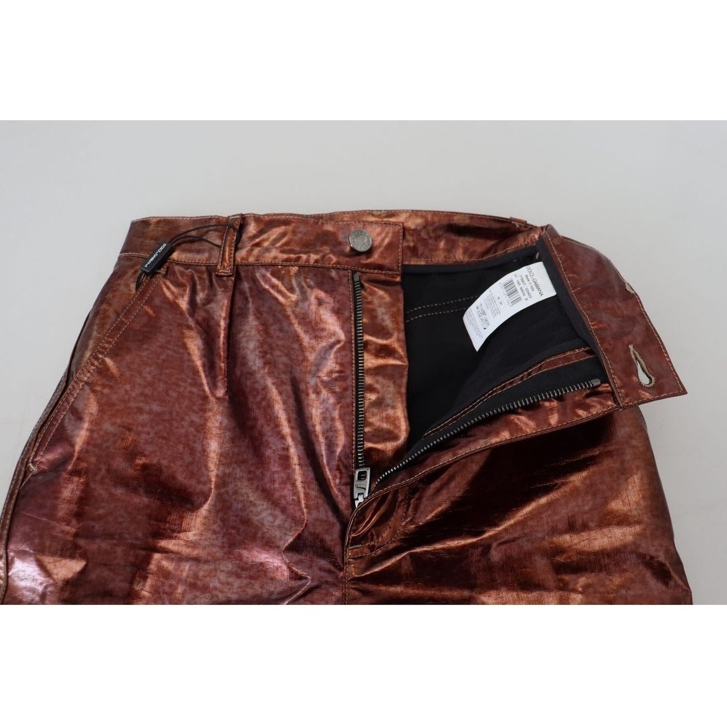 Dolce & Gabbana High Waist Skinny Jeans in Metallic Bronze metallic-bronze-high-waist-skinny-jeans IMG_9566-scaled-a362d010-c44.jpg