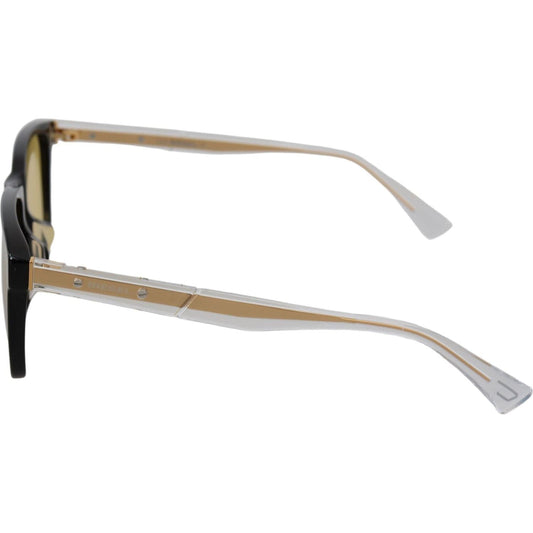 Diesel | Black Frame DL0330-D 01E 57 Yellow Transparent Lenses Sunglasses | 159.00 - McRichard Designer Brands