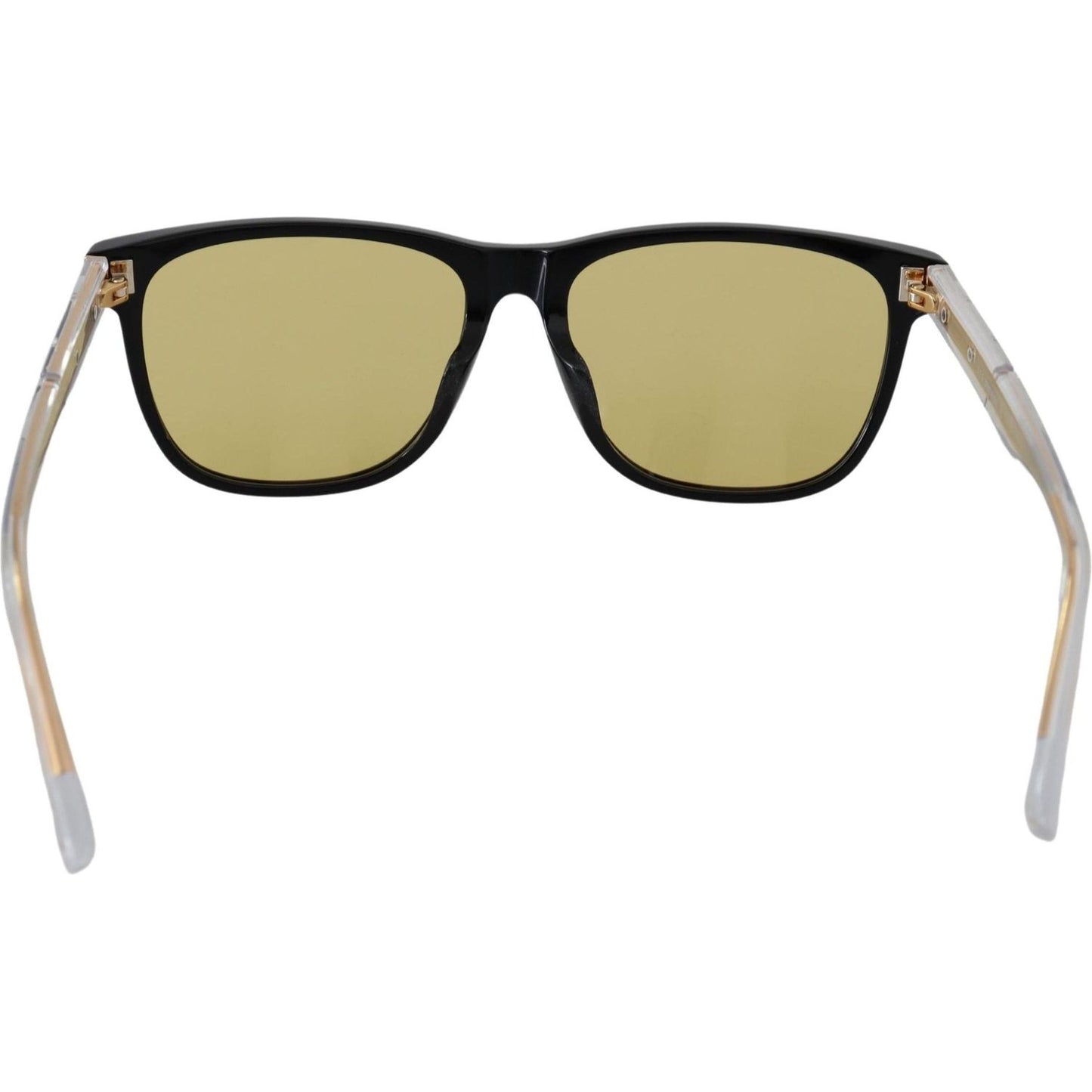Diesel Chic Black Acetate Sunglasses with Yellow Lenses black-frame-dl0330-d-01e-57-yellow-transparent-lenses-sunglasses