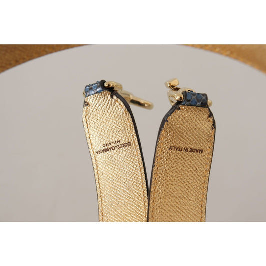 Dolce & GabbanaElegant Leather Shoulder Bag Strap in BlueMcRichard Designer Brands£459.00