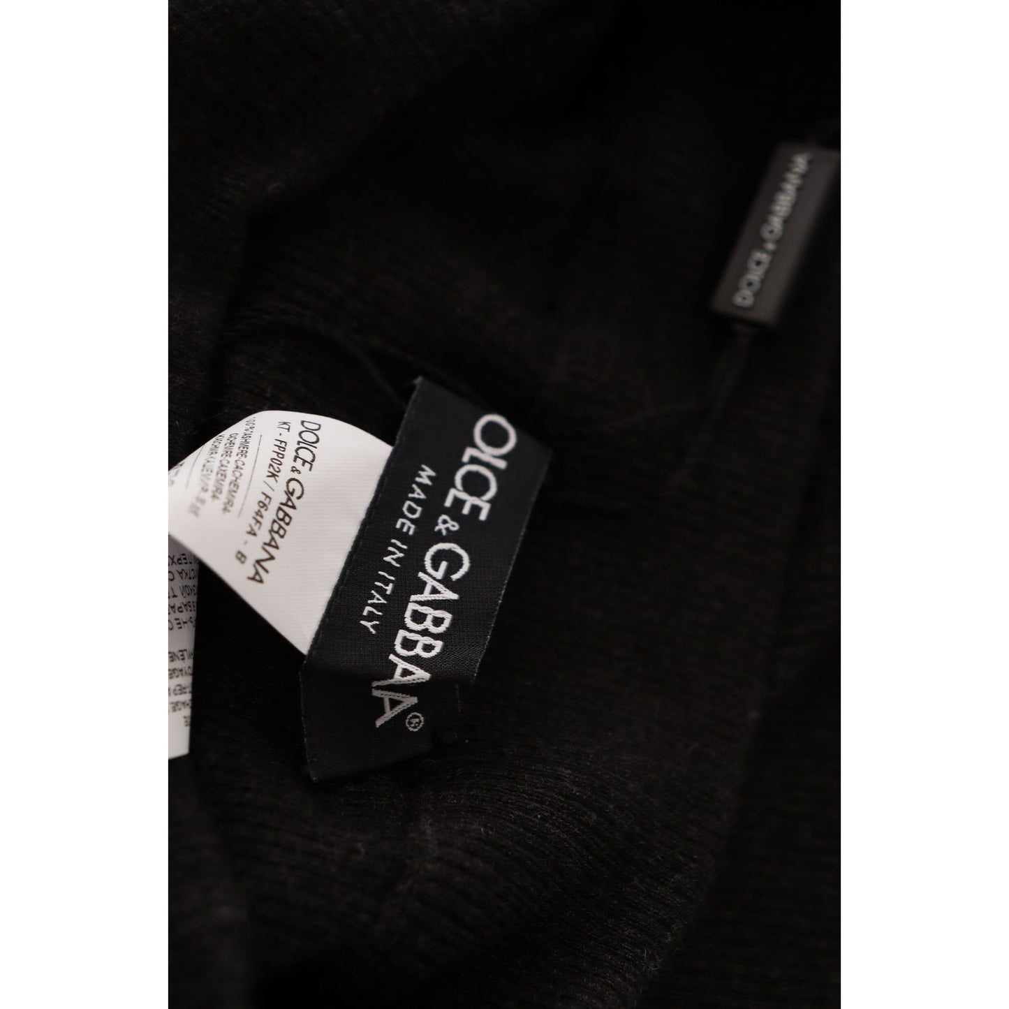 Dolce & Gabbana Elegant Cashmere Gray Tights | Winter Luxury WOMAN UNDERWEAR gray-cashmere-tights-stocking-pantyhose-socks