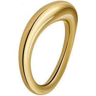 CALVIN KLEIN JEWELS CK JEWELS Mod. KJ94JR1001 Anello / Ring Lady Gold Tone (Size 8) Ring ck-jewels-mod-kj94jr1001-anello-ring-lady-gold-tone-size-8