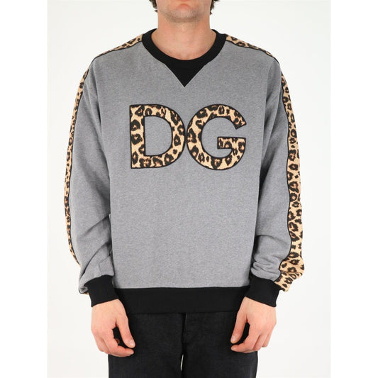 Dolce & Gabbana DG Animalier Print Sweatshirt dg-animalier-print-sweatshirt MAN SWEATERS