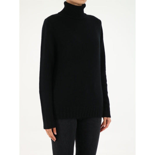 ALLUDE Allude Black Roll-Neck Cashmere Sweater allude-black-roll-neck-cashmere-sweater WOMAN KNITWEAR