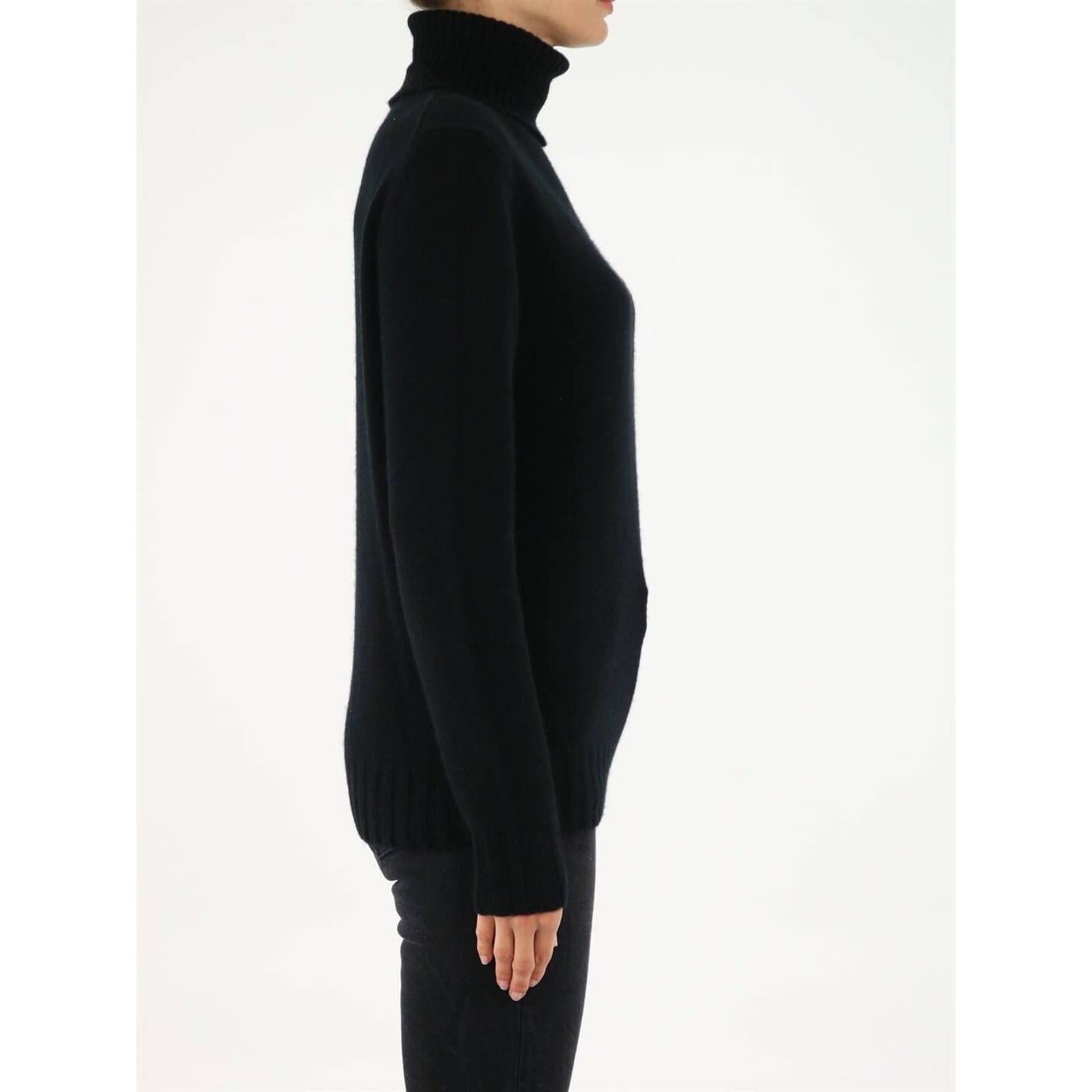 ALLUDE Allude Black Roll-Neck Cashmere Sweater WOMAN KNITWEAR allude-black-roll-neck-cashmere-sweater MjkyMjky.jpg