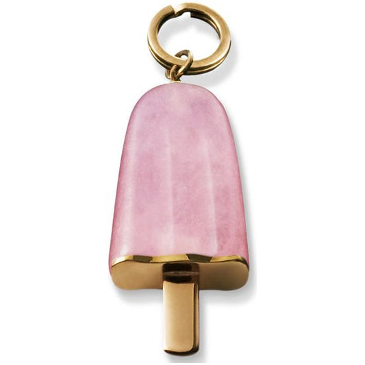 AMBROSINI JEWELSAMBROSINI JEWELS - PENDENTE ARGENTO 925° ghiacciolo finitura rosé pietra rosa medio (29.5x13 mm)McRichard Designer Brands£111.00