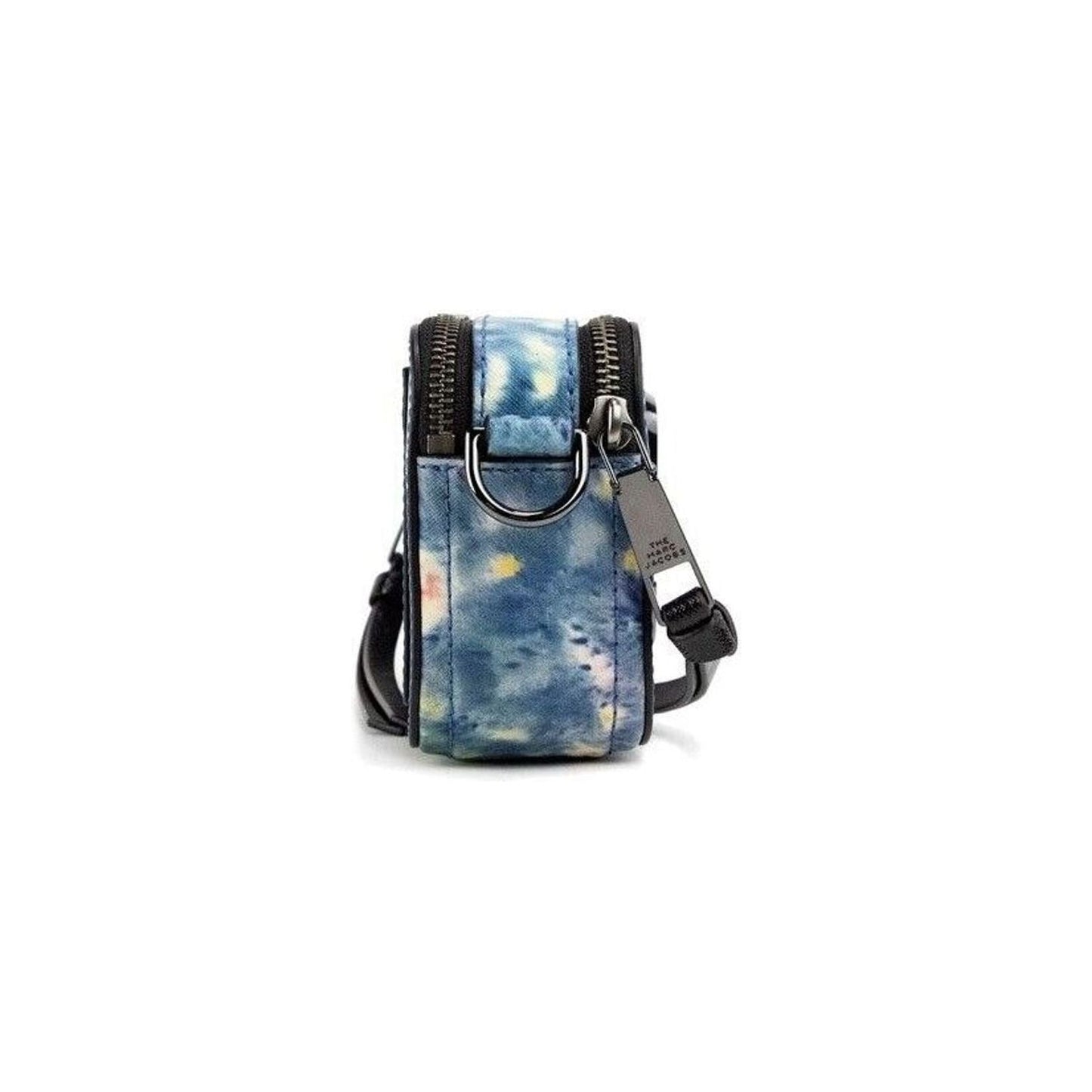 Marc Jacobs The Snapshot bag Watercolor Blue Printed Leather Shoulder Bag Purse the-snapshot-bag-watercolor-blue-printed-leather-shoulder-bag-purse