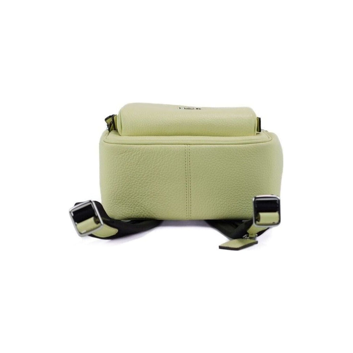 COACH Mini Court Pale Lime Pebbled Leather Shoulder Backpack Bag mini-court-pale-lime-pebbled-leather-shoulder-backpack-bag