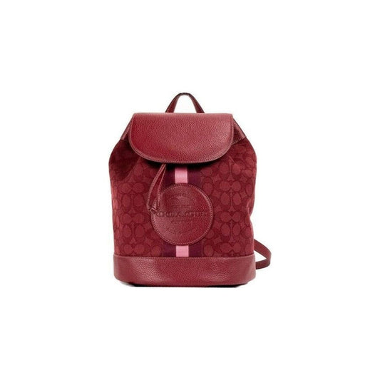 COACHDempsey Red Apple Signature Jacquard Canvas Logo Patch BackpackMcRichard Designer Brands£379.00