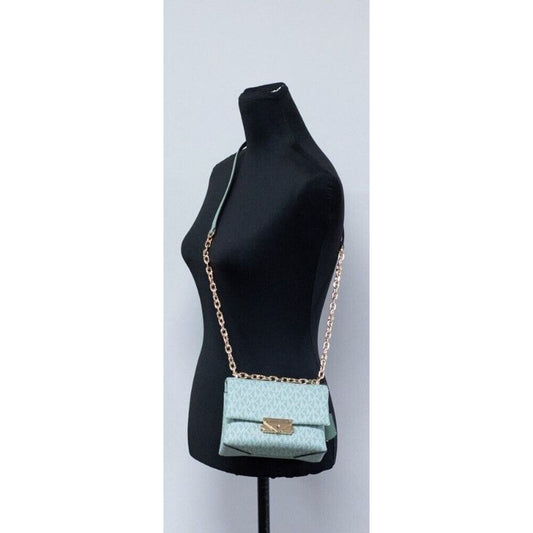 Michael KorsCece Small Sea Green Signature PVC Convertible Flap Crossbody BagMcRichard Designer Brands£249.00