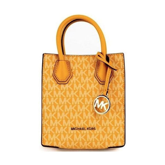 Michael Kors Mercer XS Honeycomb Gold Signature PVC North South Shopper Crossbody Bag mercer-xs-honeycomb-gold-signature-pvc-north-south-shopper-crossbody-bag