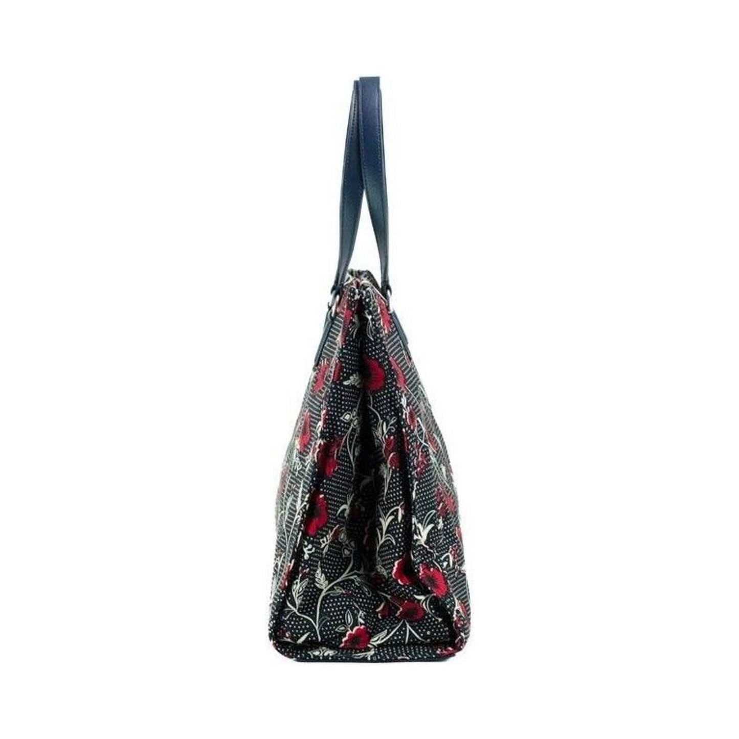 Tory Burch Medium Nylon Retro Batik Print Shoulder Tote Handbag WOMAN TOTES medium-nylon-retro-batik-print-shoulder-tote-handbag