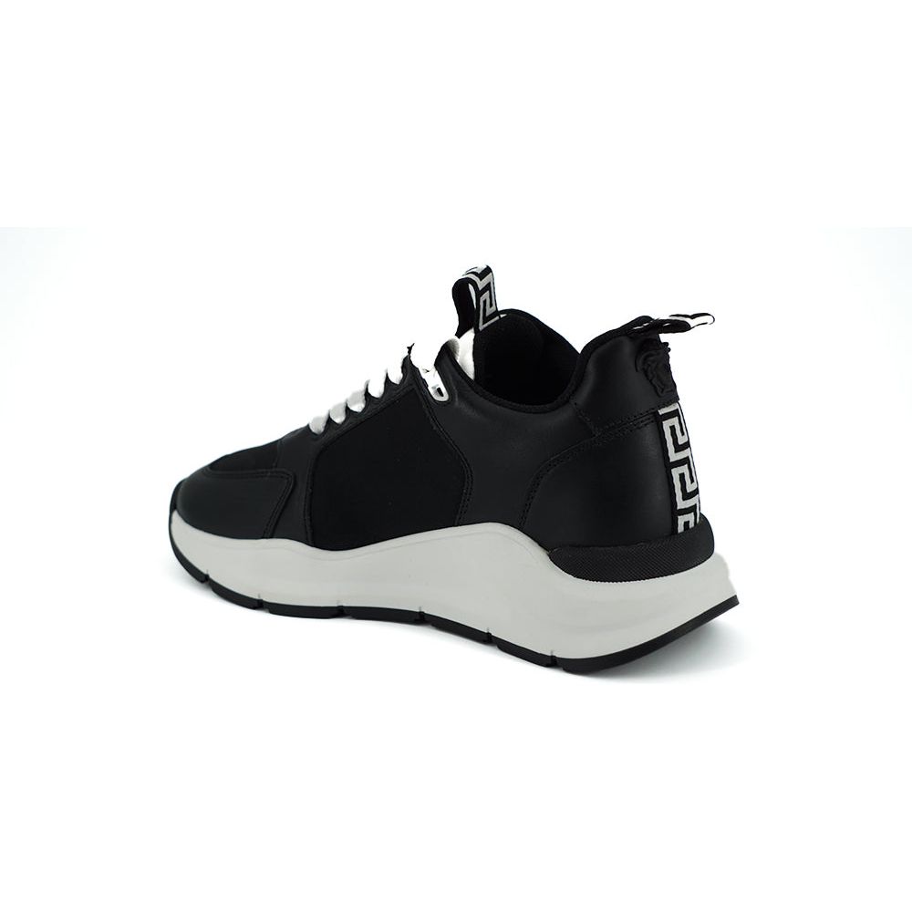 VersaceElegant Monochrome Leather SneakersMcRichard Designer Brands£679.00