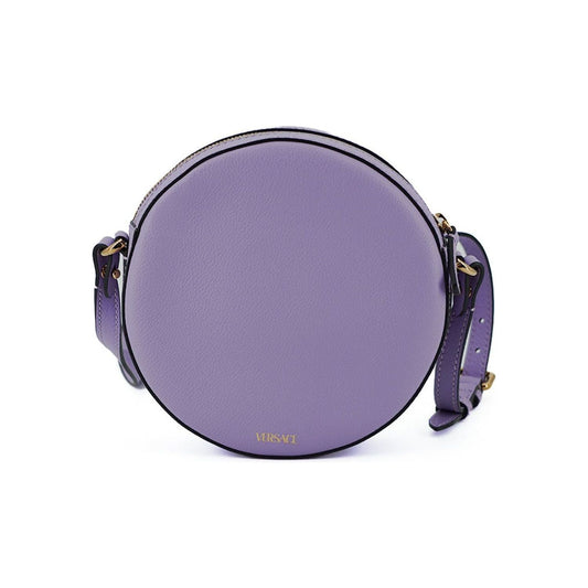 Versace Elegant Purple Round Shoulder Bag WOMAN SHOULDER BAGS purple-calf-leather-round-disco-shoulder-bag V60007-4-c6668dcf-b93.jpg