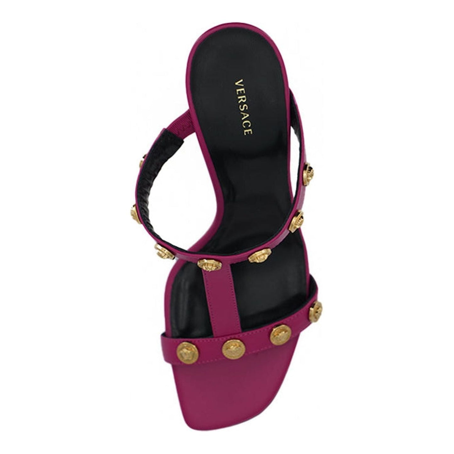 Versace Elegant Purple Calf Leather High Sandals purple-calf-leather-high-heel-sandals