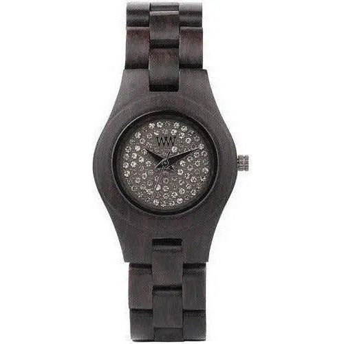 WE WOOD NEW COLLECTION WEWOOD Mod. MOON CRYSTAL BLACK WATCHES wewood-mod-moon-crystal-black
