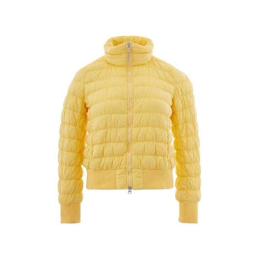 Woolrich Yellow Quilted Bomber Jacket yellow-quilted-bomber-jacket