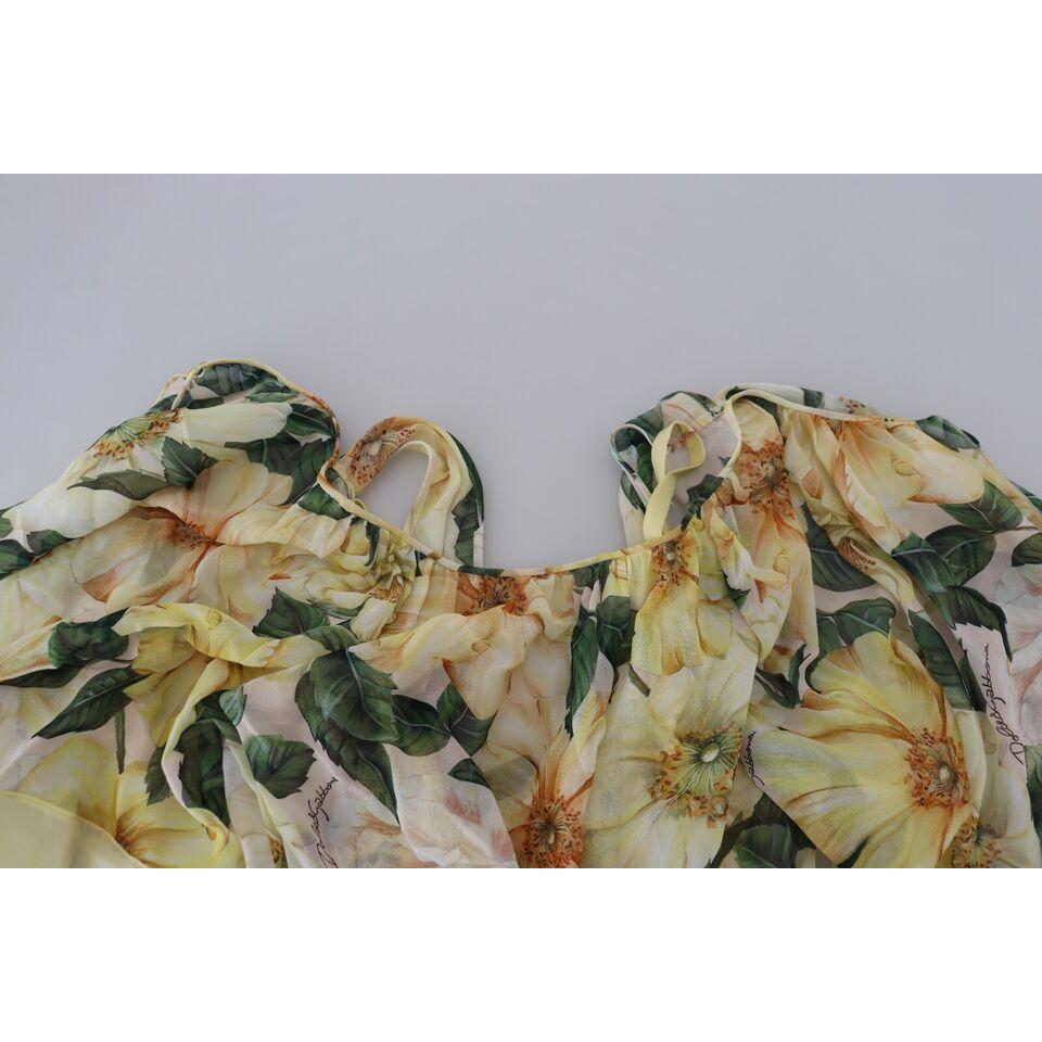 Dolce & Gabbana Elegant Floral Silk Pleated Maxi Dress yellow-floral-print-pleated-maxi-silk-dress-1 b4-01c23a03-7cd.jpg