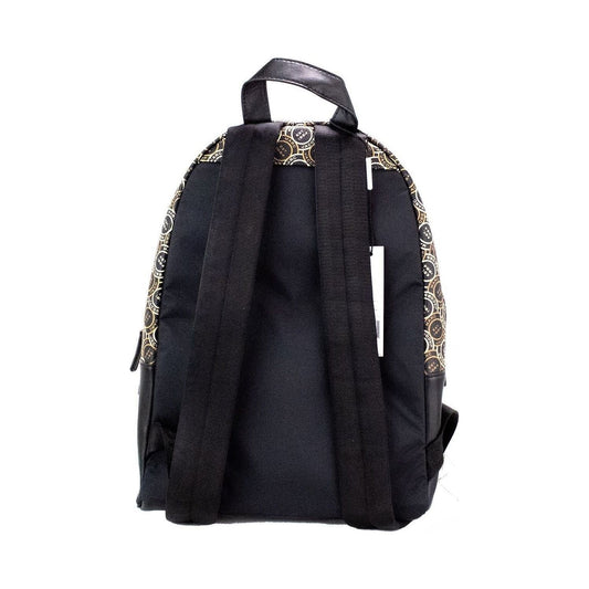 Marc Jacobs Signet Medium Black Logo Printed Leather Shoulder Backpack Bookbag signet-medium-black-logo-printed-leather-shoulder-backpack-bookbag