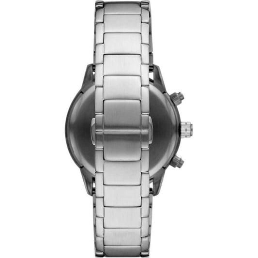 Emporio Armani Sleek Silver Steel Chronograph Watch silver-steel-chronograph-watch-2