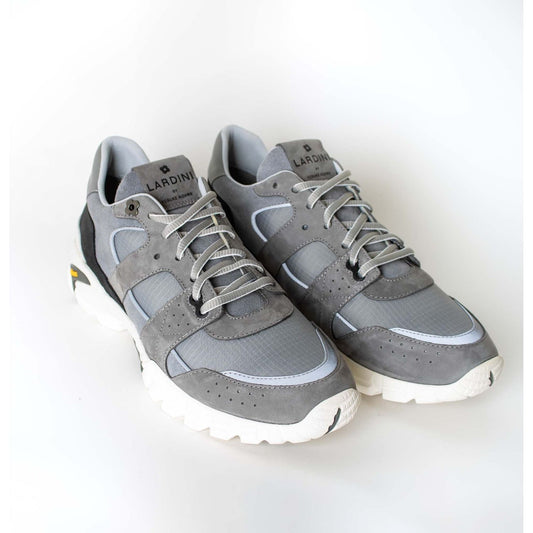 Lardini Sleek Gray Suede Leather Sneakers lardini-sneakers-1 lardini-sneaker-grigie.3-ef807c4f-995.jpg