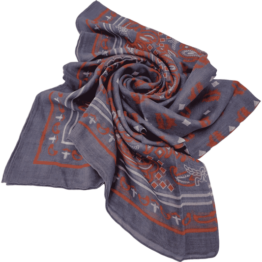 MCM Stonewash Modal Silk Paisley Print Jacquard Scarf stonewash-modal-silk-paisley-print-jacquard-scarf