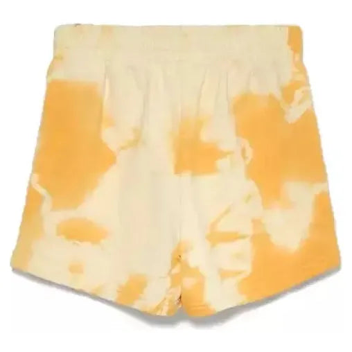Hinnominate Chic Orange Printed Cotton Shorts orange-cotton-short-1