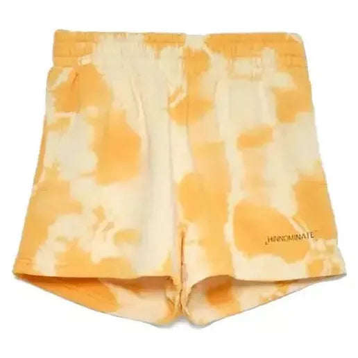 Hinnominate Chic Orange Printed Cotton Shorts orange-cotton-short-1