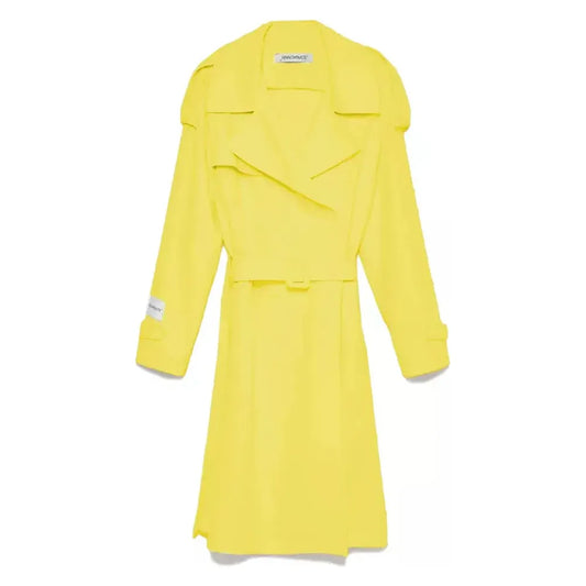 Hinnominate Elegant Double-Breasted Trench Coat in Yellow yellow-jackets-coat product-10295-2092427497-3f04d405-760.webp