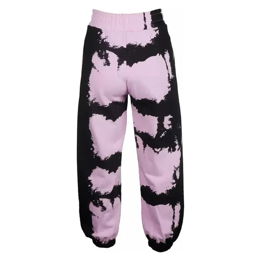 Comme Des Fuckdown Chic Pink Print Cotton Track Pants pink-cotton-trousers product-10368-1629398125-bf759781-fc6.webp