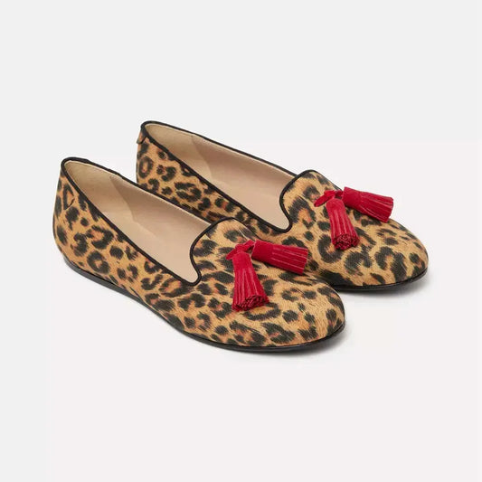 Charles Philip Elegant Leopard Print Silk Loafers orange-flat-shoe-1 product-10431-245138176-66b007aa-ef1.webp
