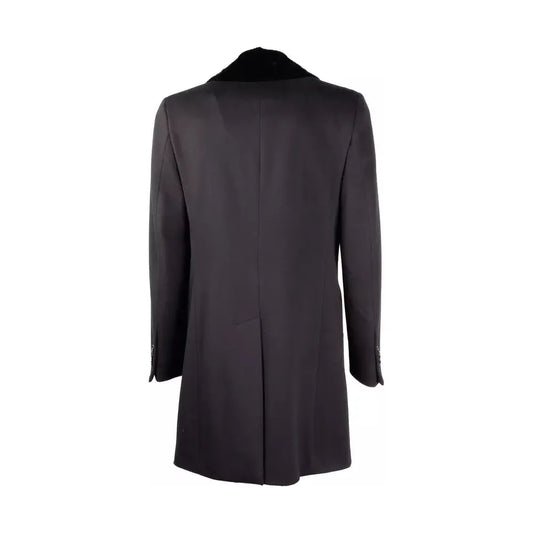 Made in Italy Elegant Virgin Wool Coat with Mink Fur Collar black-jacket-1 product-10509-837057229-a025faa6-5a4.webp