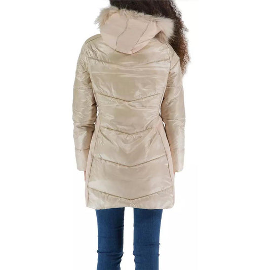 Yes Zee Elegant Beige Padded Jacket with Fur Hood beige-polyamide-jacket-coat product-10551-1300061836-f966c6d6-ae3.jpg