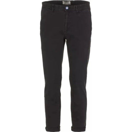 Fred Mello Elegant Four-Pocket Cotton Pants black-cotton-jeans-pant-32 product-10653-111330935-3bbdeae9-593.webp