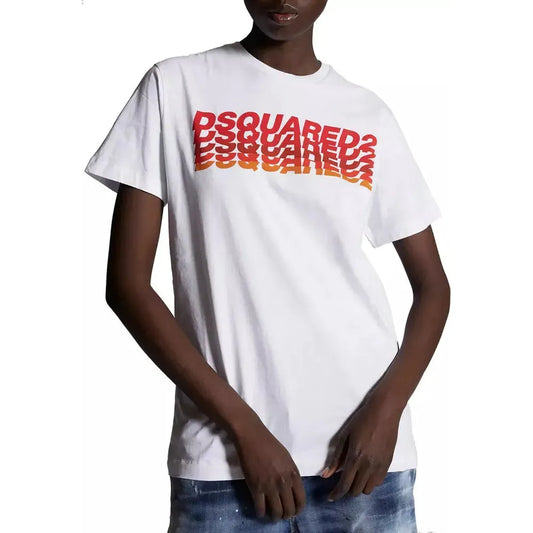 Dsquared² Elevated Casual Cotton Tee with Signature Appeal white-t-shirt-21 product-10860-1107786937-1-6f6999a2-c77.webp