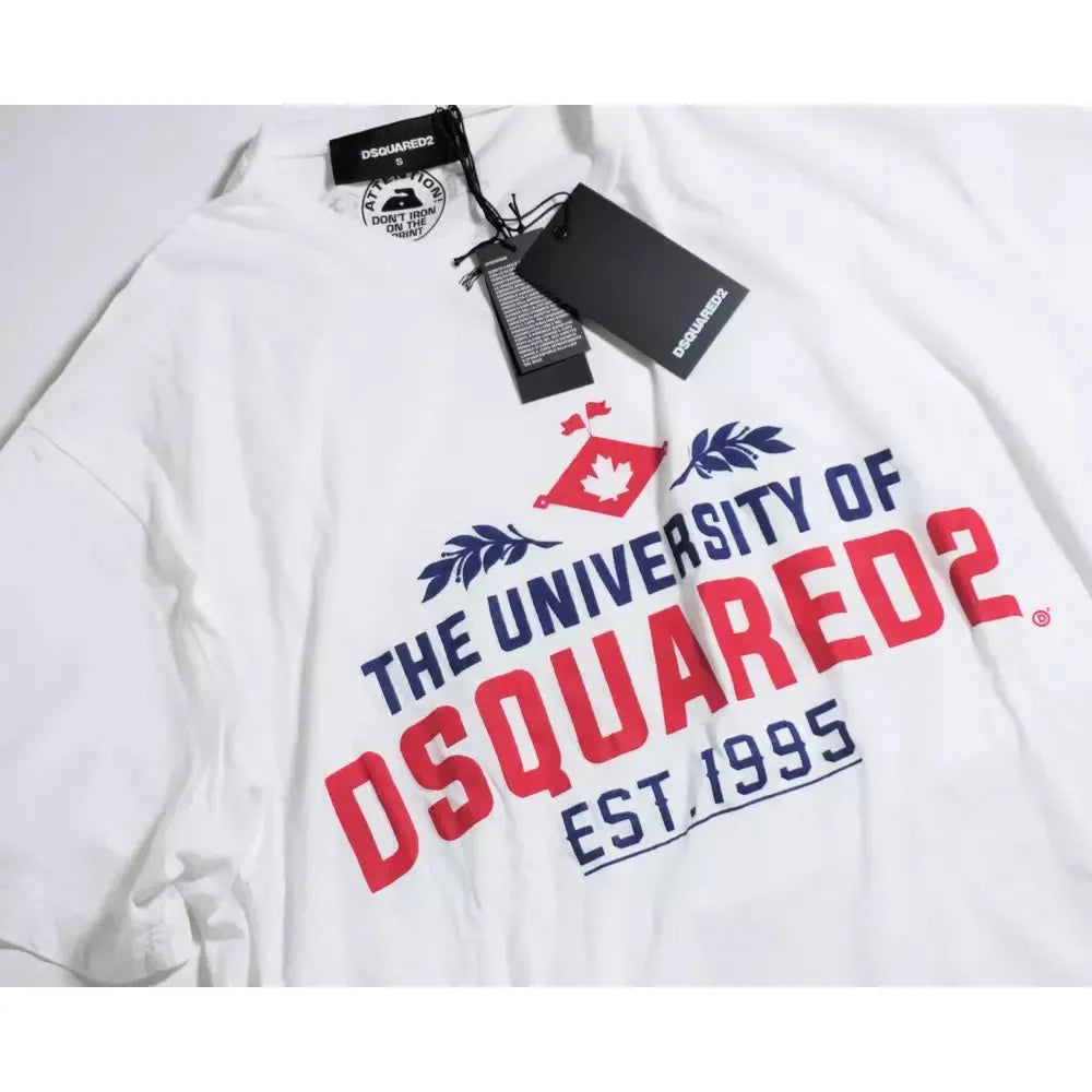 Dsquared² Graphic Print Crew Neck Cotton T-Shirt white-t-shirt-14 product-10861-26546133-f1f41e62-220.webp