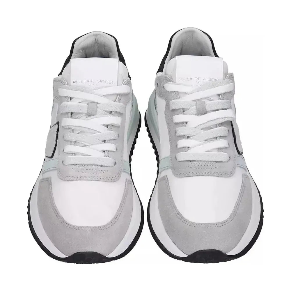 Philippe Model Chic White Fabric Sneakers with Leather Accents white-fabric-sneaker product-10948-1839871744-2bca4323-8d9.webp