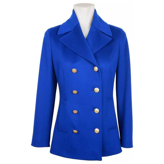 Made in Italy Elegant Wool-Cashmere Blend Vest in Blue elegant-wool-cashmere-blend-vest-in-blue
