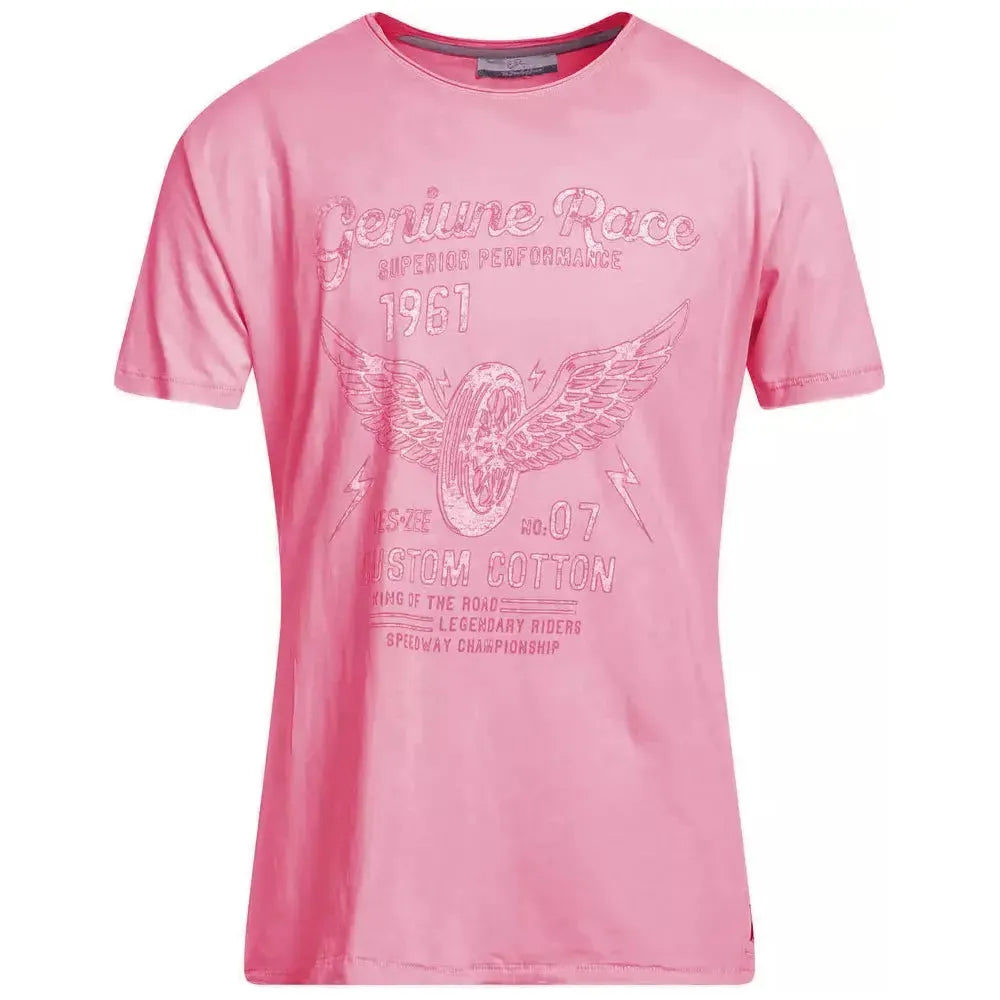 Yes Zee Chic Pink Cotton Tee with Front Print pink-cotton-t-shirt product-11216-471113101-836955a1-5bf.webp