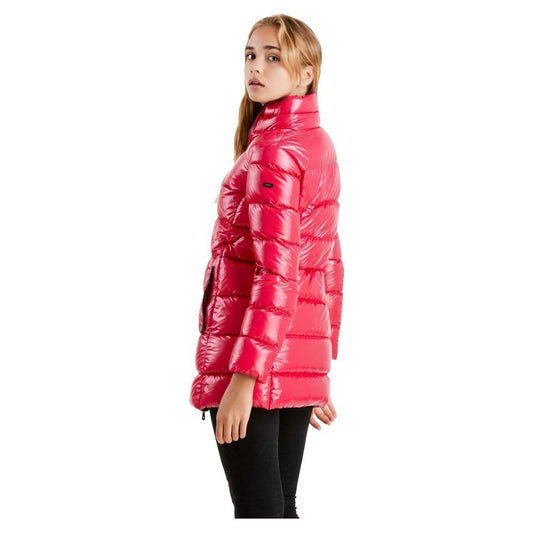Refrigiwear Fuchsia Shimmer Long Down Jacket fuchsia-nylon-jackets-coat product-11313-1771995079-f8b4539f-0f9.jpg