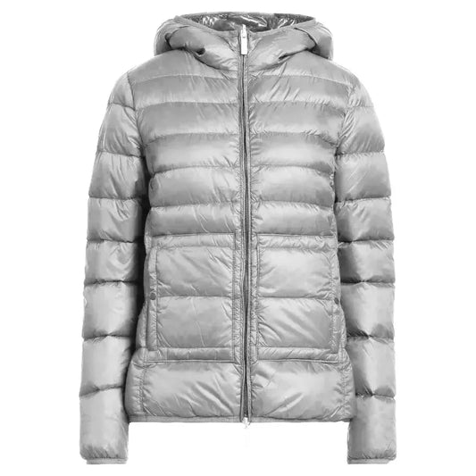 Centogrammi Chic Reversible Short Down Jacket gray-nylon-jackets-coat-3 product-11397-711318756-d1e30b16-f15.webp