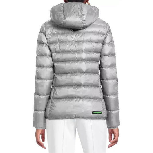 Centogrammi Chic Reversible Short Down Jacket gray-nylon-jackets-coat-3 product-11397-766806308-e0453f92-996.webp