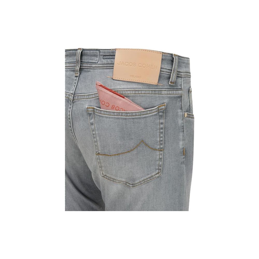 Jacob Cohen Sleek Slim Fit Grey Denim gray-cotton-jeans-pant-11 product-11663-1471051499-ddc479f9-c79.jpg