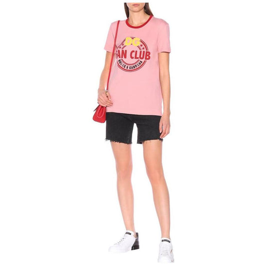 Dolce & Gabbana Chic Pink Dual-Design Cotton Tee pink-cotton-tops-t-shirt-3 product-11792-1151100449-69d9943f-9e7.jpg