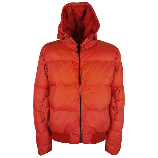 Centogrammi Elegant Pink Garment-Dyed Down Jacket red-nylon-jacket product-11843-1772755594-56709b25-1fb.jpg