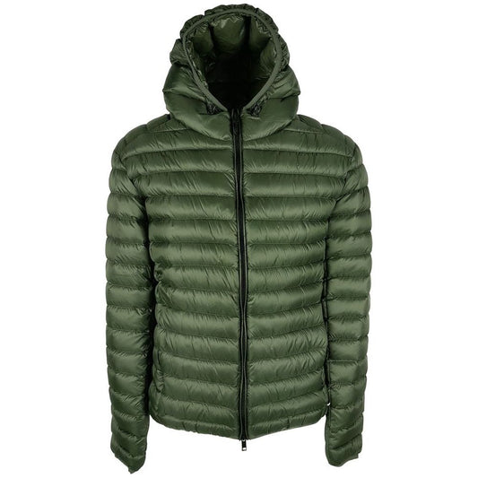 Centogrammi Sumptuous Green Nylon Down Jacket green-nylon-jacket-5 product-11844-396044222-472b7ee6-7e5.jpg