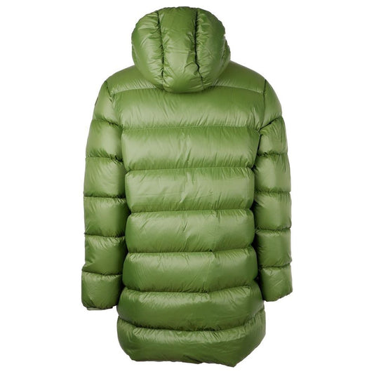 Centogrammi Elegant Long Nylon Down Jacket green-nylon-jacket-6 product-11848-602428168-21d89fcc-8a7.jpg
