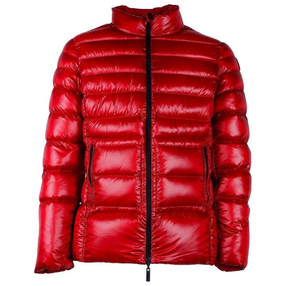 Centogrammi Reversible Red Nylon Duck Down Jacket red-nylon-jackets-coat-4 product-11857-738178859-e429b316-931.jpg