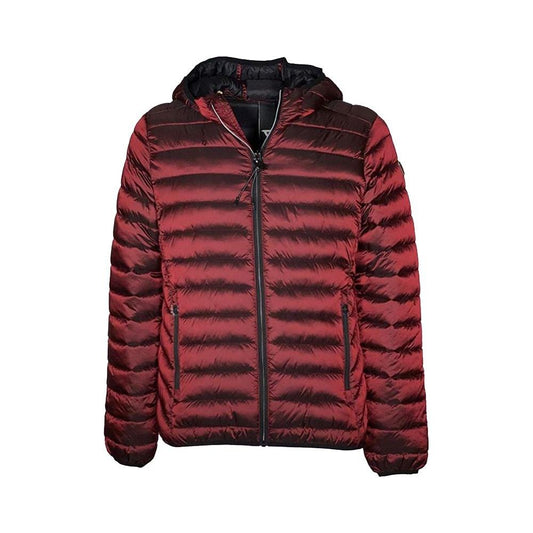 Fred Mello Elegant Pink Padded Jacket with Hood red-nylon-jacket-2 product-11897-1262792855-93ae3e0d-53d.jpg